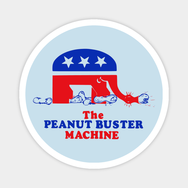 Republican Anti-Carter Campaign Button Magnet by Yesteeyear